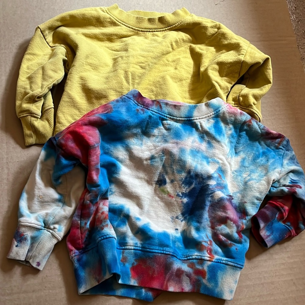 Preowned Les Gamins Organic Cotton Pullover Sweater Set 12-18M